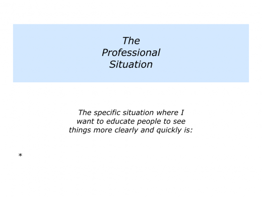 Slides Educating people to see things in a professional situation.001